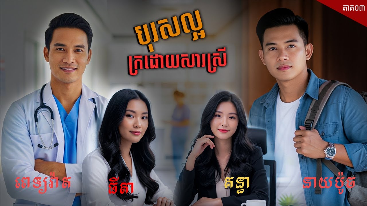 រឿង បុរសល្អ ក្រដោយសារតែស្រី | ភាគ ០៣ |និទានប្រលោមលោក