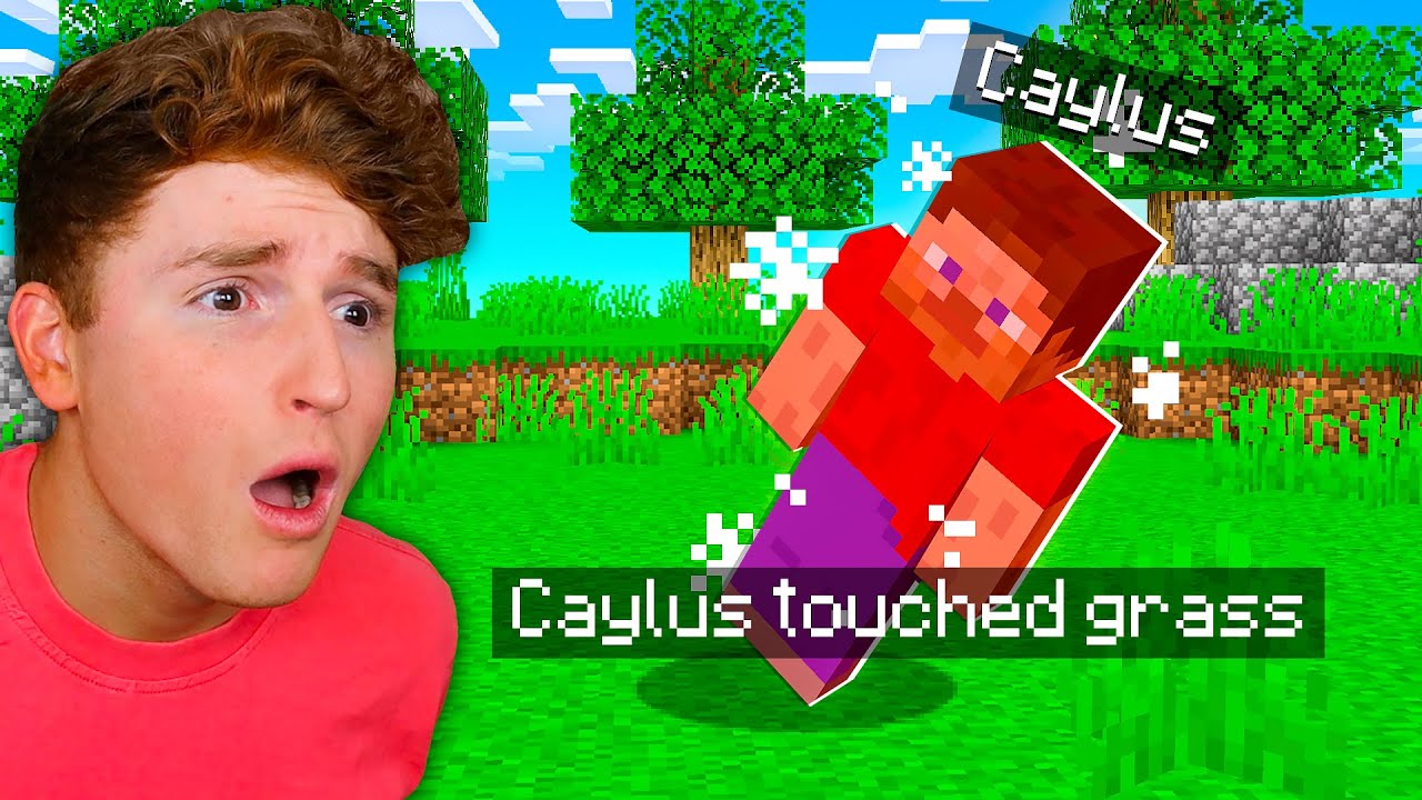Minecraft, но вы НЕ МОЖЕТЕ ТРАВУ ТРАВИТЬ.. (Экспертный режим)