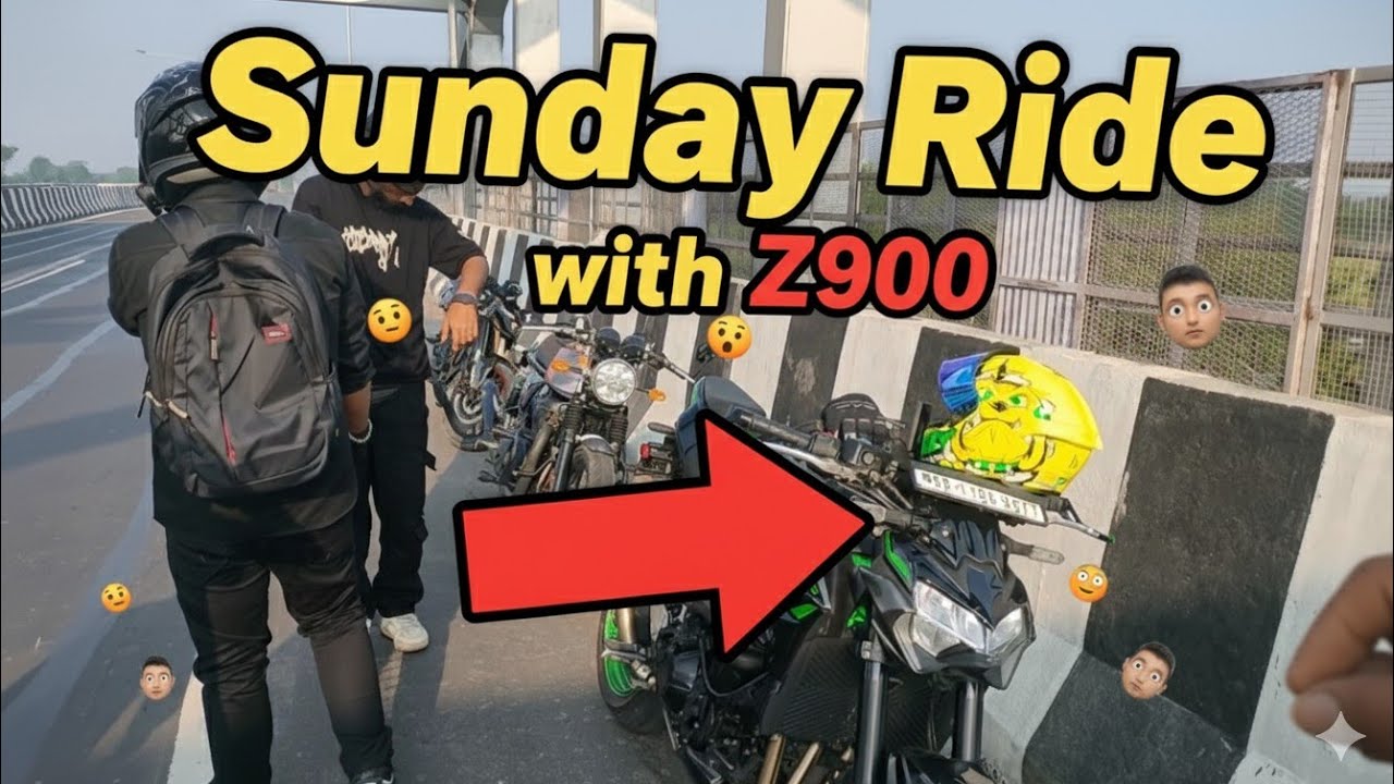Bikers United | 😘Full Group Ride Vlog |👀🔊 Z900 🔥, GT 650, Duke & More"😱