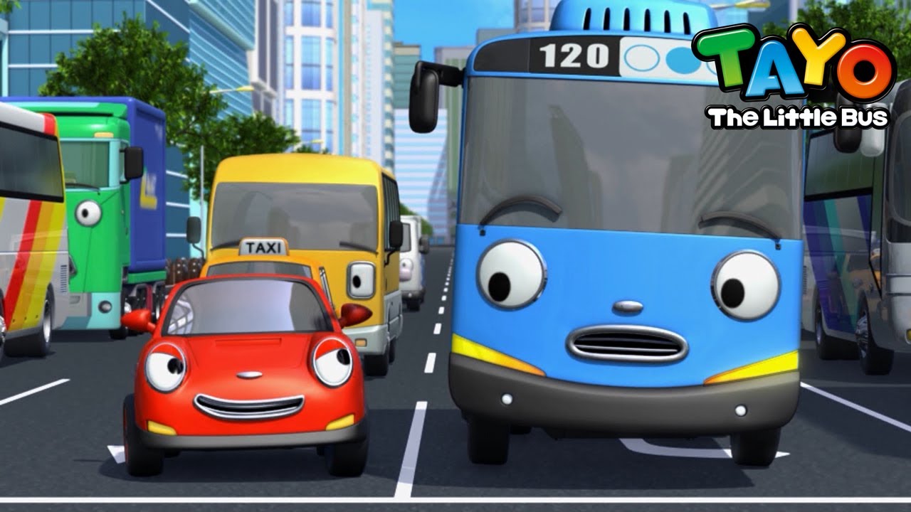 Who is Curious blue bus? l Meet Tayo's friends S2 l Tayo English Episodes l Tayo the Little Bus
