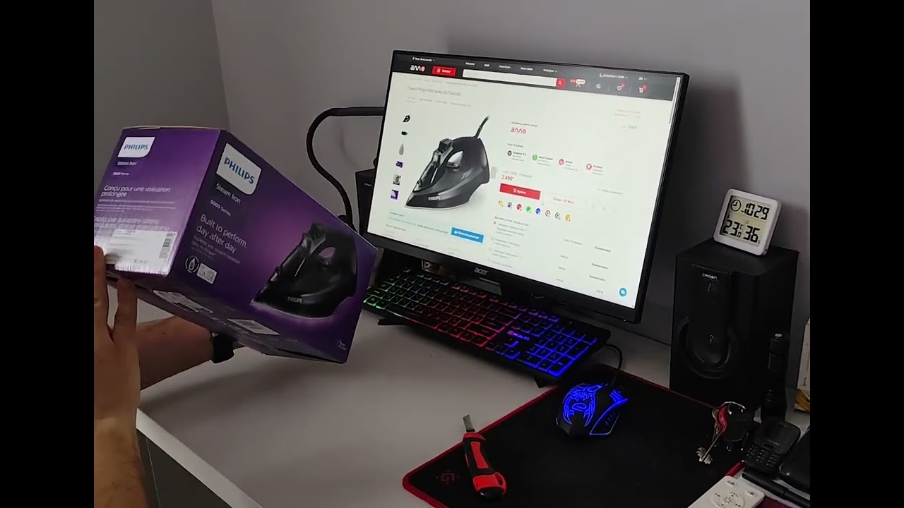 Праска Philips 5000 series DST5040/80 | Allo.ua