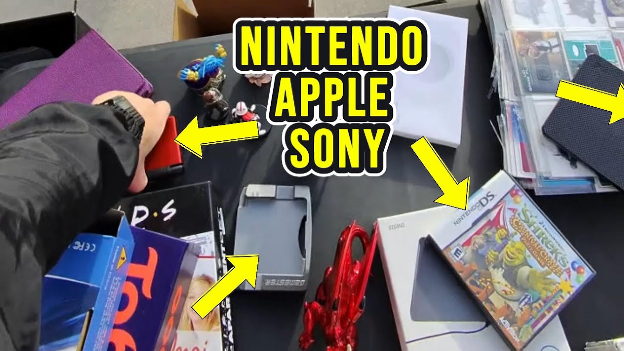 Nintendo, Apple & Sony Finds at Yard Sales (Real eBay Sold Prices)
