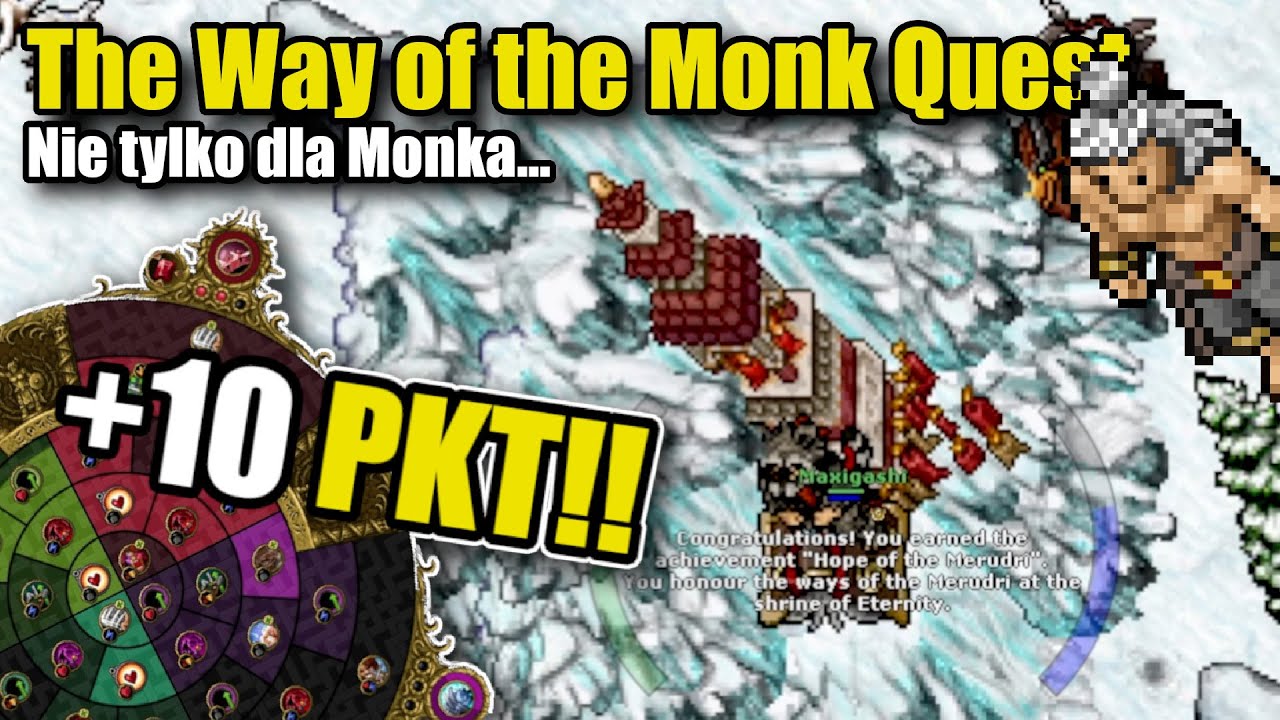 10 PUNKT&Oacute;W DO KOŁA ZA DARMO | The Way of the Monk Quest!
