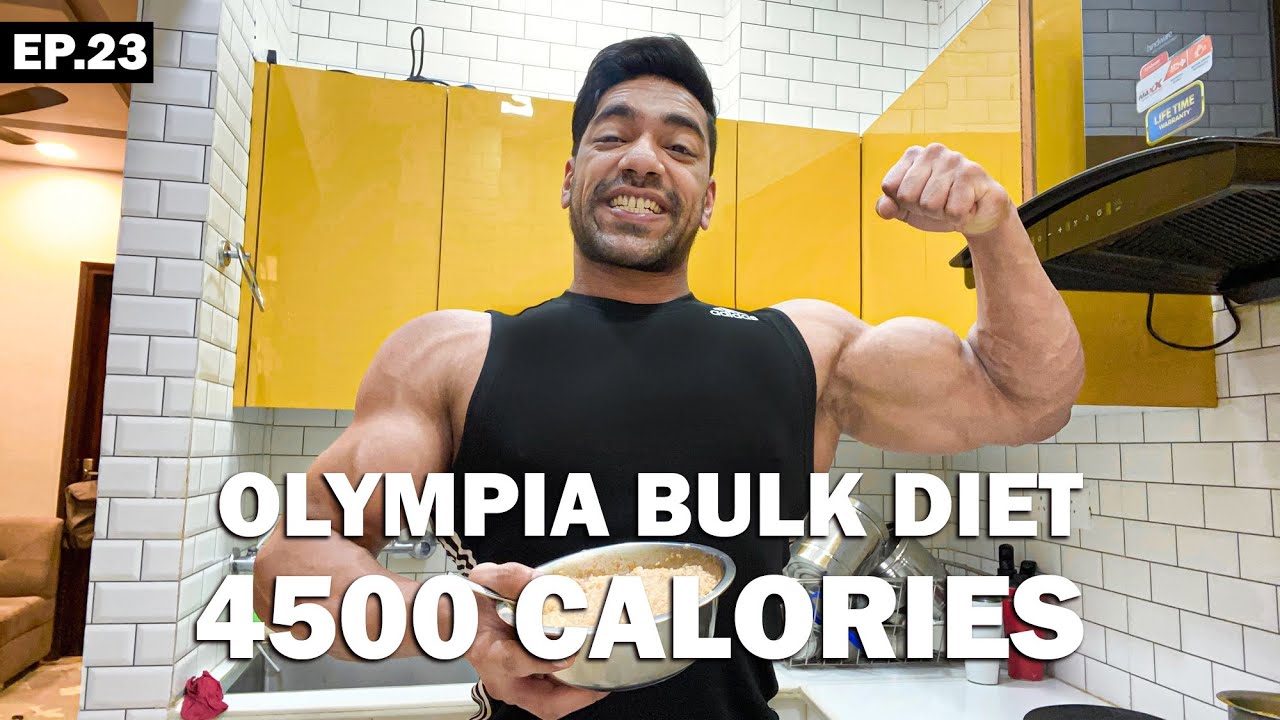 My Full Day Diet For Bulk | Road To Amateur Olympia | Ep. 23