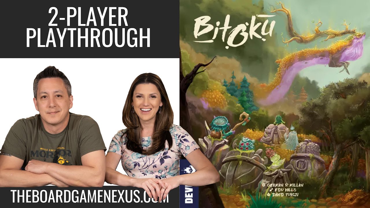 Bitoku Board Game Playthrough and Review