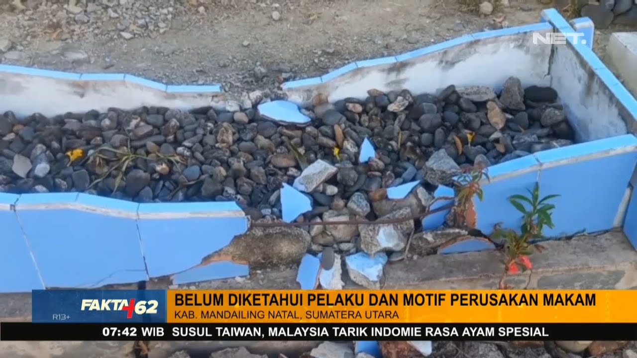 Puluhan Makam Dirusak Orang Tak Dikenal - FAKTA+62