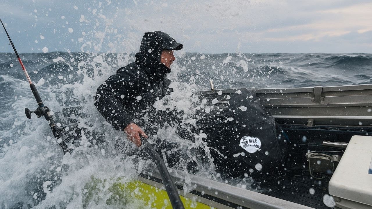 Took My Tiny Tinny Offshore and Turned Back! Big Fish and Big Seas