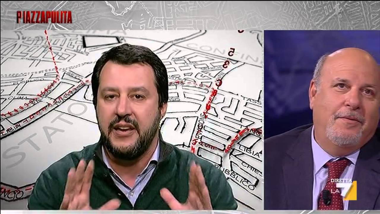 Matteo Salvini vs Alan Friedman su pensioni e flat tax