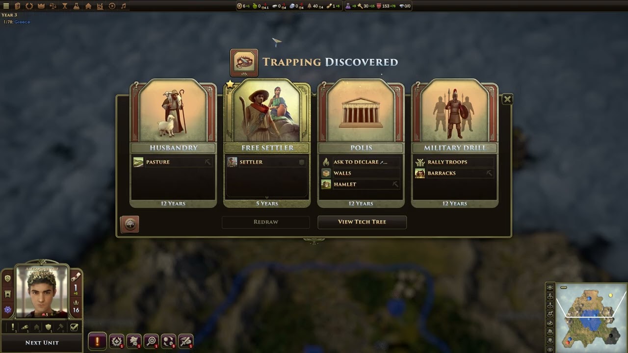 Old World Hardcore Greece Victory Part 1