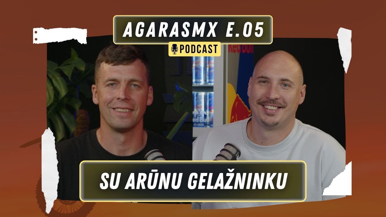 AGARASMX E.05 SU MOTOTKROSO IR DAKAR LEGENDA ARŪNU GELAŽNINKU