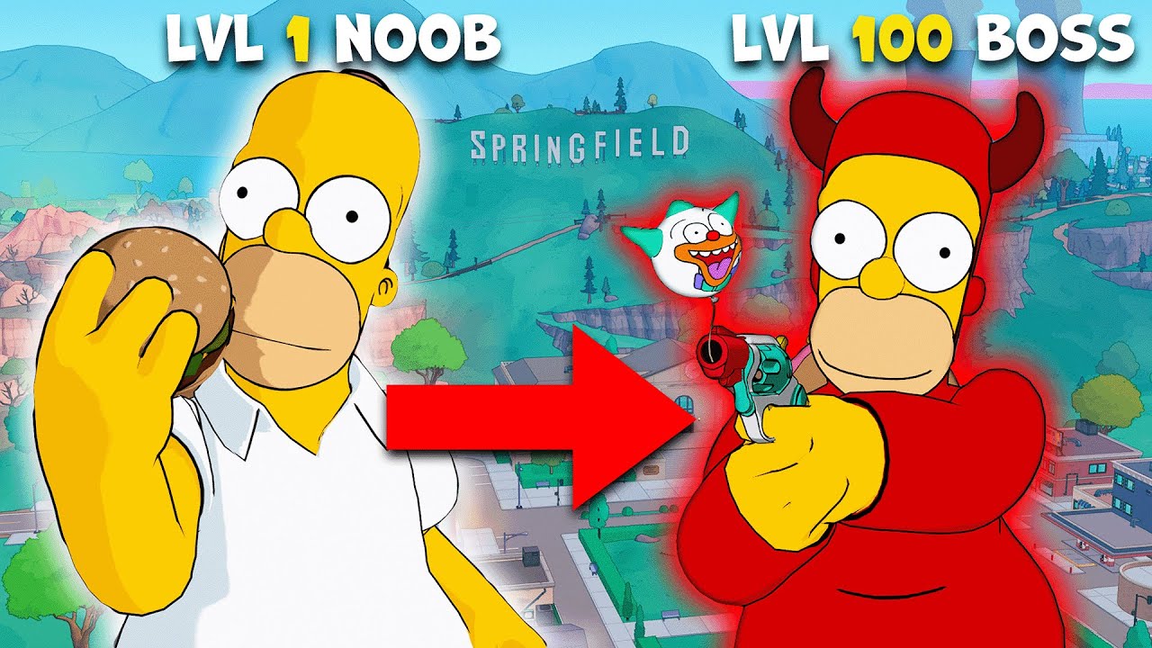 Jak přežít Fortnite x Simpsons (A NEZBLÁZNIT SE)