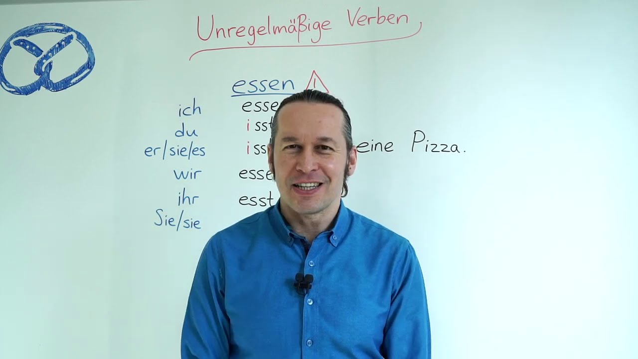 Almanca Temel A1/A2 Ders - 11 Almanca Düzensiz Fiiller - Unregelmäßige Verben - 