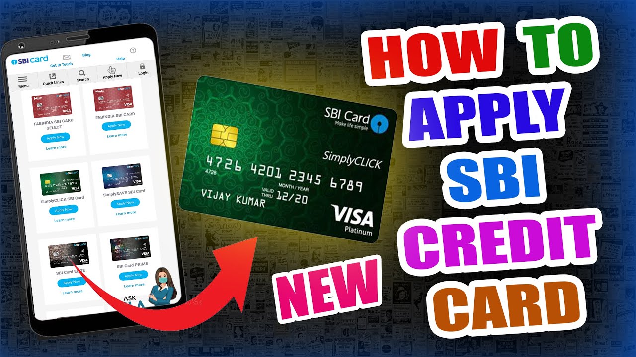 How To Apply New SBI Credit Card Online In Tamil