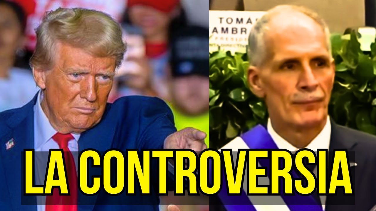 NASRY ASFURA SALUDA A TRUMP Y  SURGE DEBATE CON BUKELE