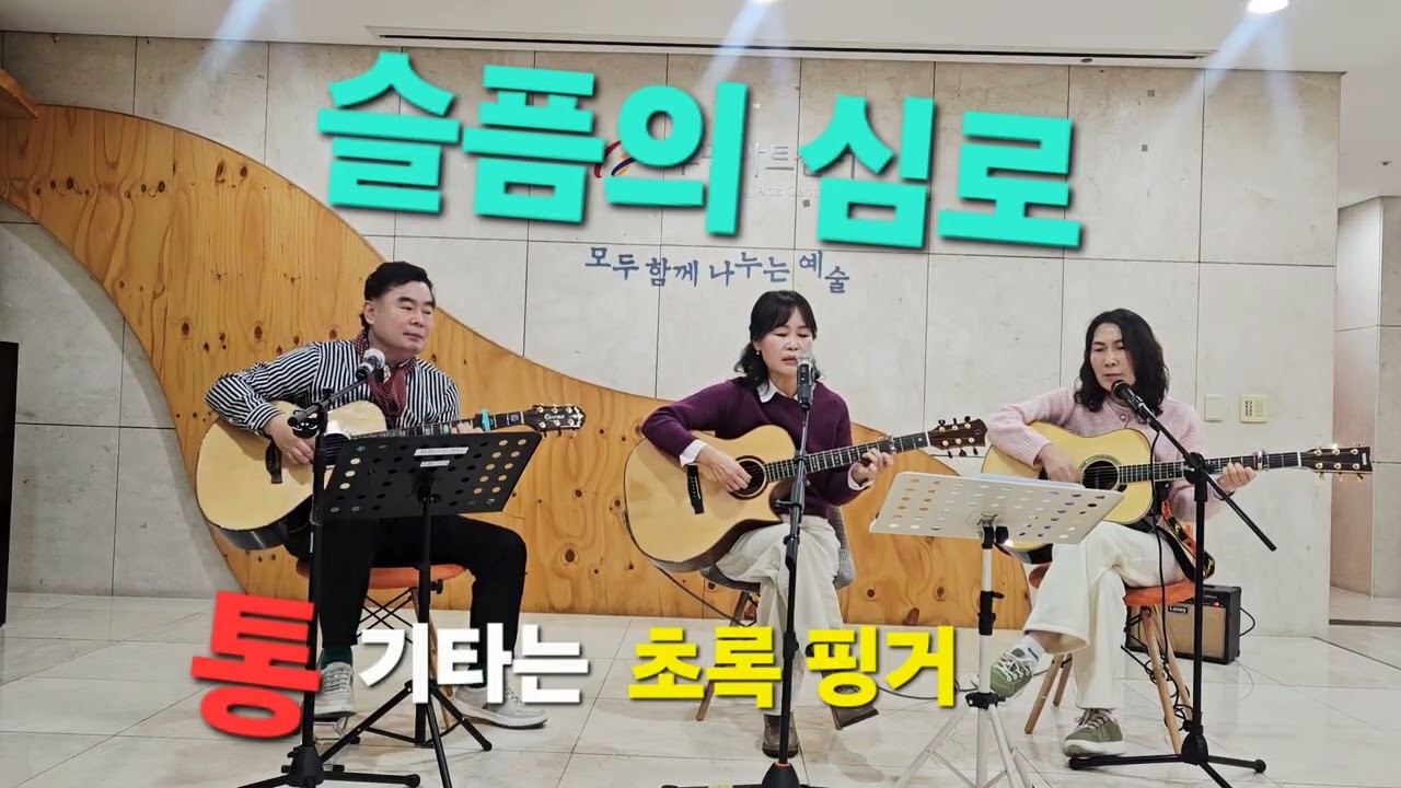 슬픔의 심로//김학래//Am3카포  통 기타는 초록 핑거♡♡♡