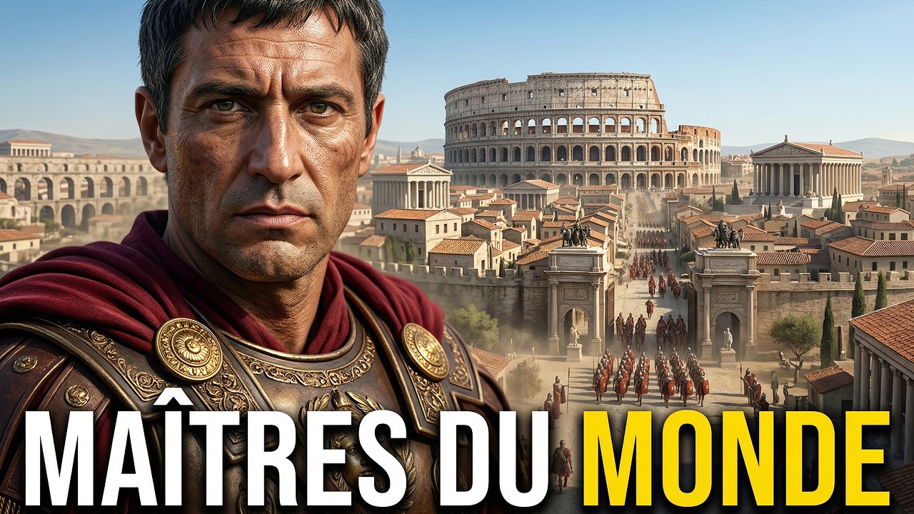 De simple ville à maître du monde : L’Empire romain (Reconstitution IA)