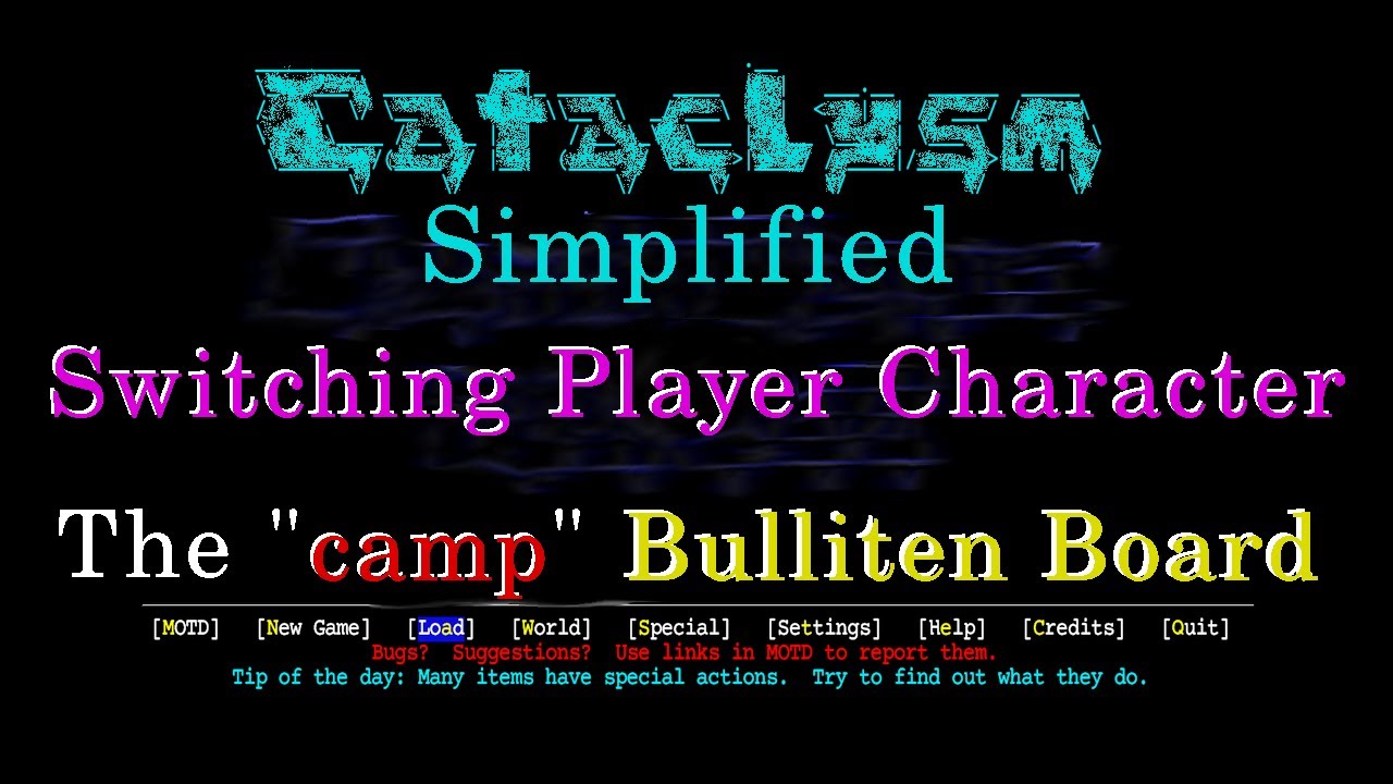 Cataclysm Tutorial, Faction Camp Basics (1)