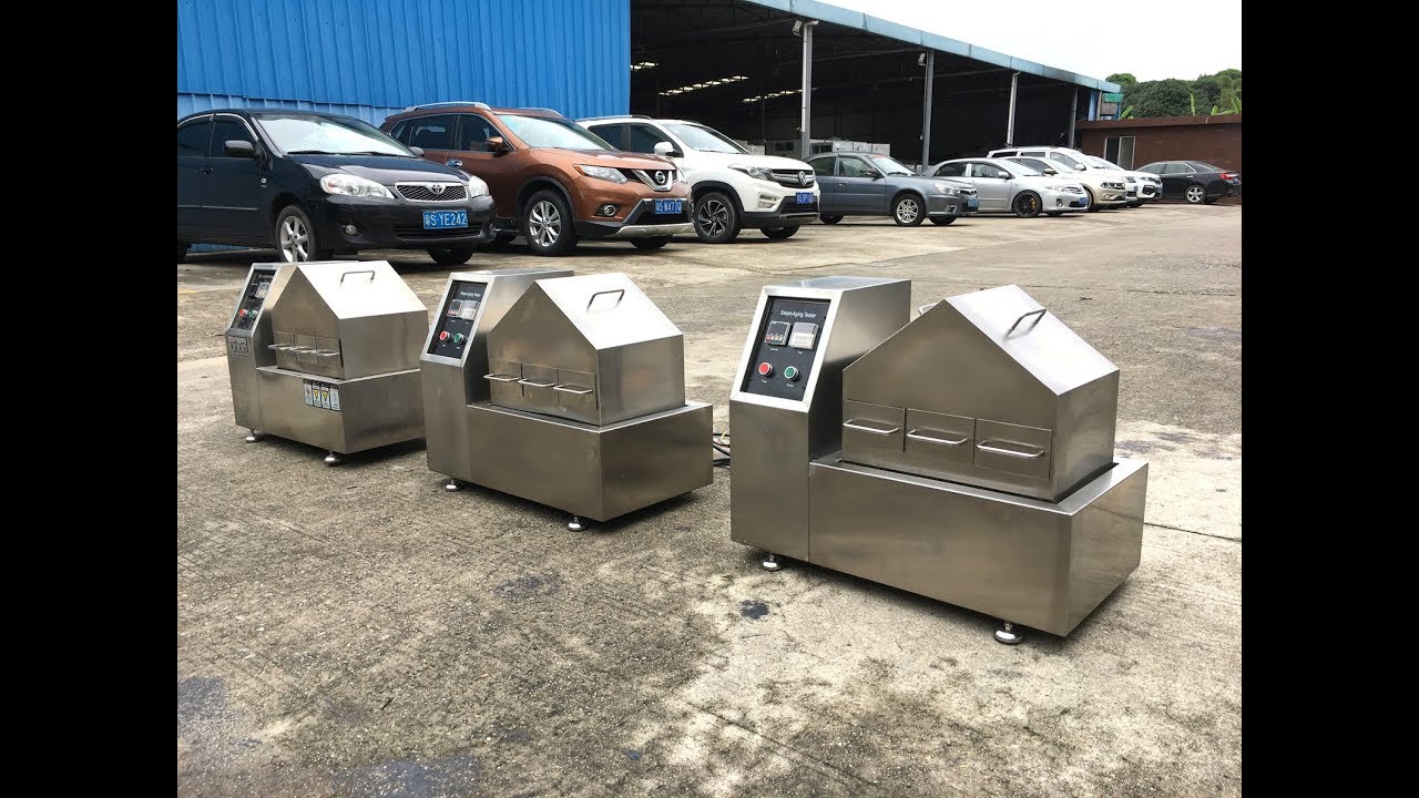 Samples Testing Work in Wewon Steam Aging Test Chamber