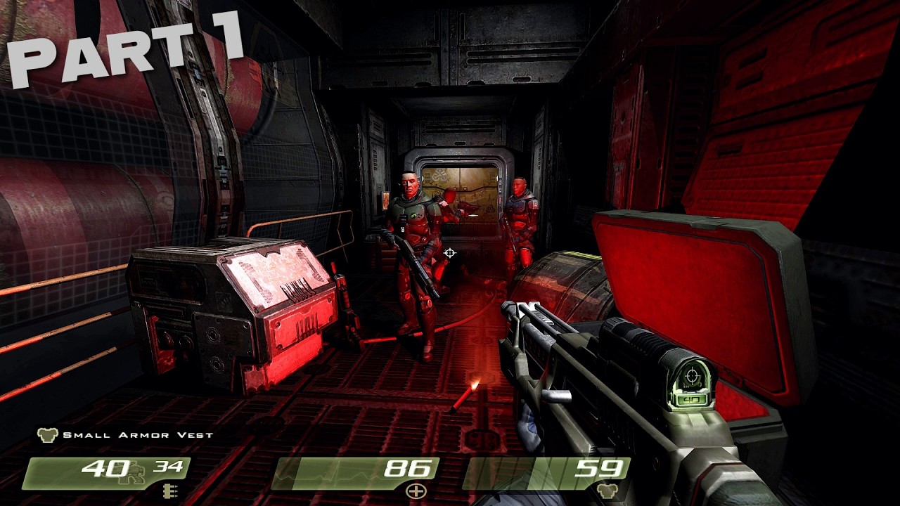 Quake 4 | Part 1 | We Were Dropped In The Wrong Freaking Zone!  [2K/60]