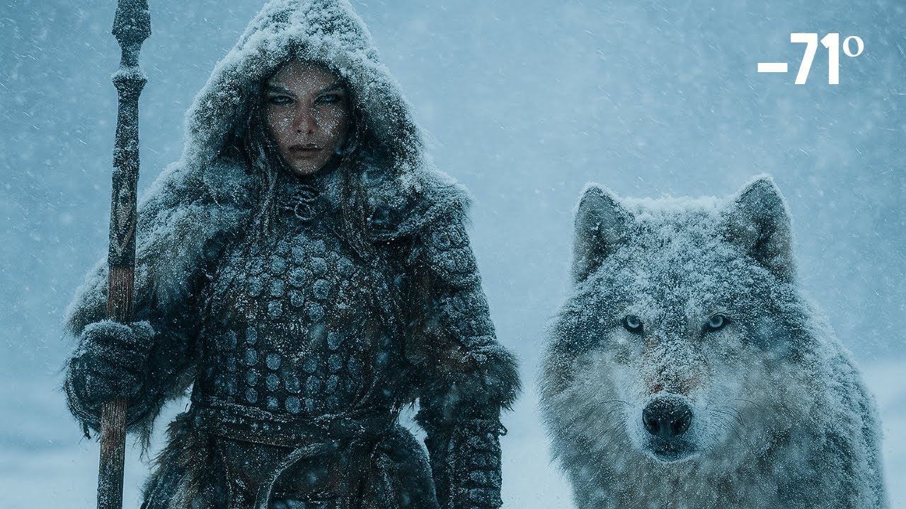 Can the girl and her wolf survive -71 degrees? 😱 Extreme adventure