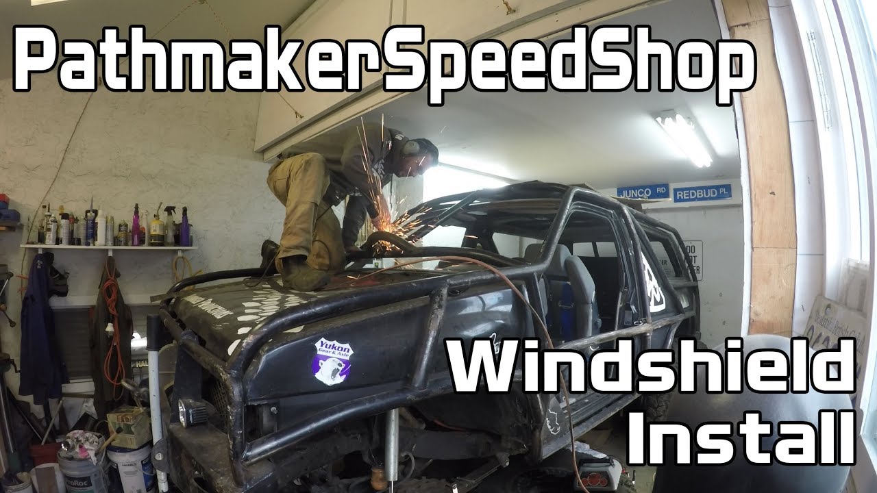How to Install Windshield on WD21 Nissan Pathfinder - Pathmaker Speed Shop - S8E1