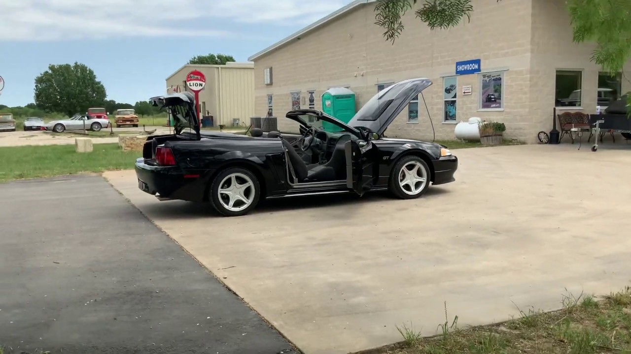 2000 Ford Mustang GT Pro Supercharged 17k miles 5-speed Convertible 00-