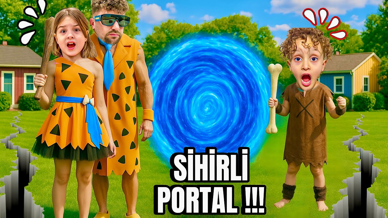 KUZEY ELİF SİHİRLİ PORTALA ATLADI ‼️ EYVAH KİMLER VAR !! KUZEY ELİF KAYBOLDU !!