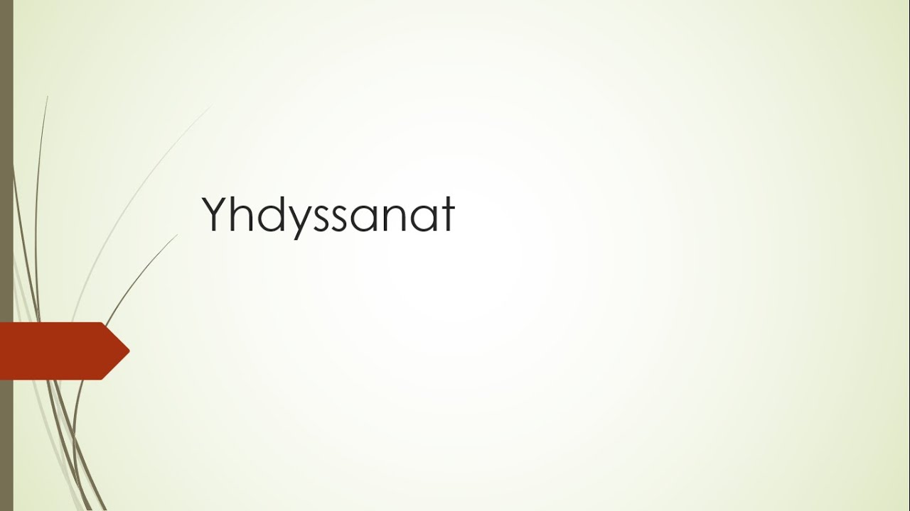 yhdyssanat