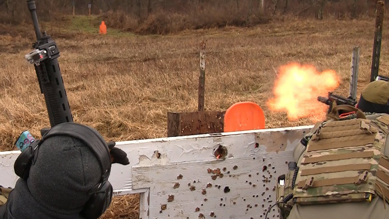 AK-47 VS Sig 556R: Head to Head Run and Gun