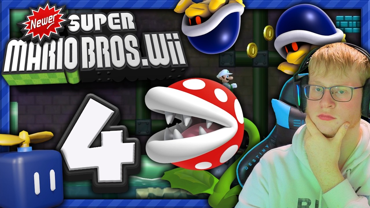 💫Newer Super Mario Bros. Wii💫#04 Auf in die Wüste oder eher doch in den Untergrund?🤔