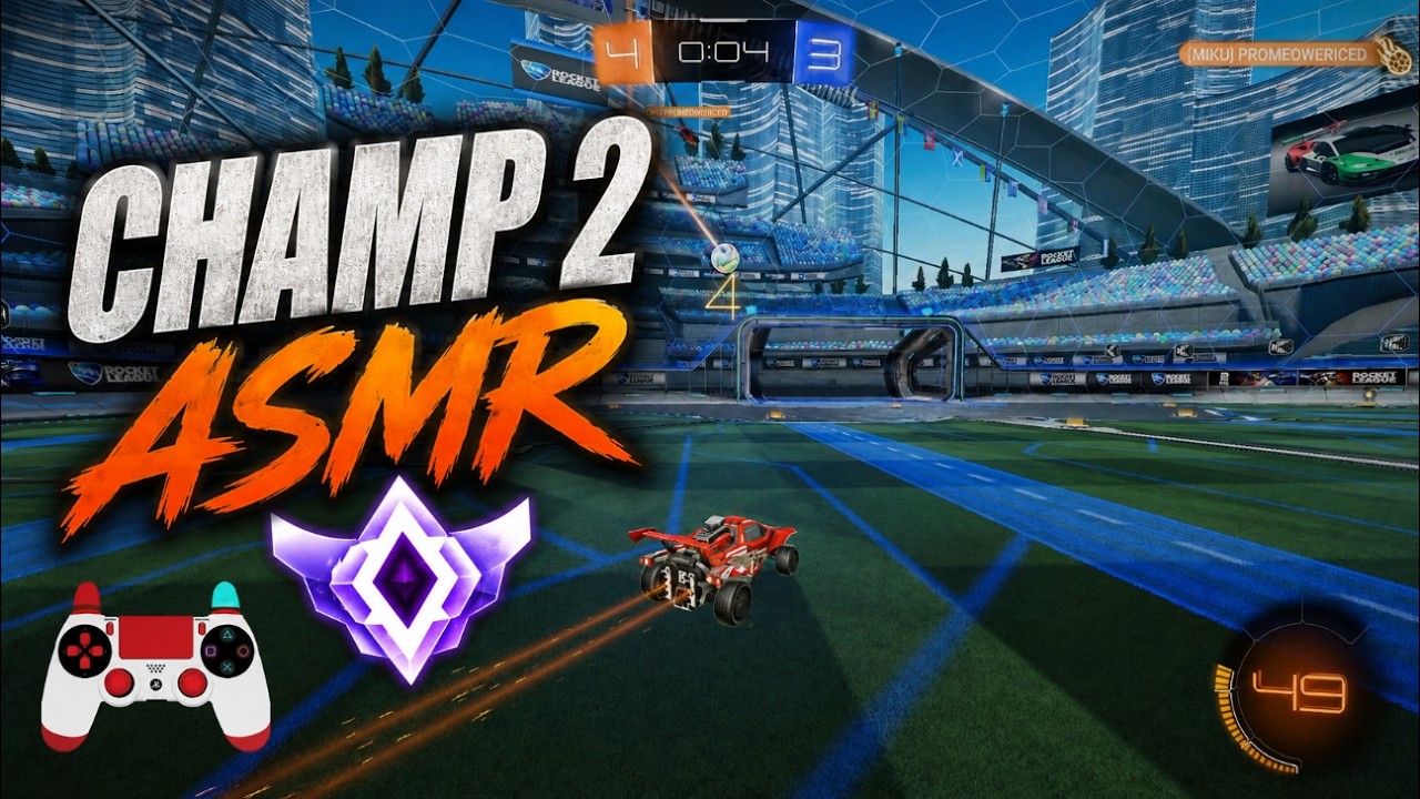 STUCK IN C2 | RL ASMR | BACKROUND ROCKET LEAGUE FYP |