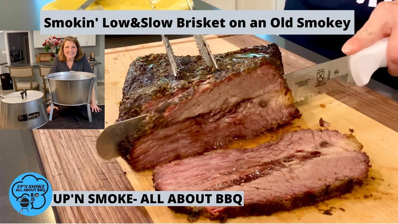How to Smoke Brisket on Old Smokey brand Grill/Smoker