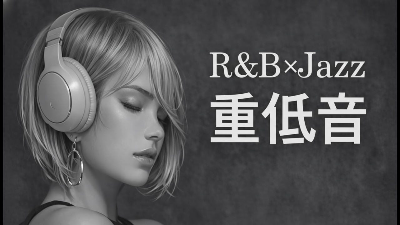 【重低音】雨の夜 R&B × Jazz Vol.3｜深夜作業用BGM・Deep Bass