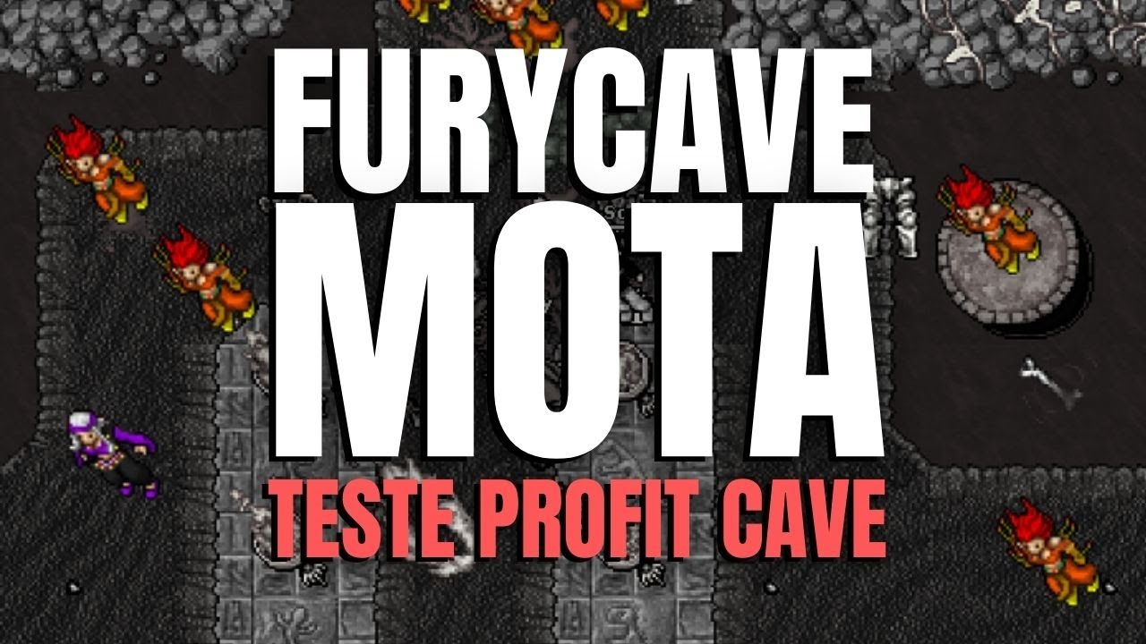 Tibia: Hunt Profit Mage 200k - Fury MOTA #tibia