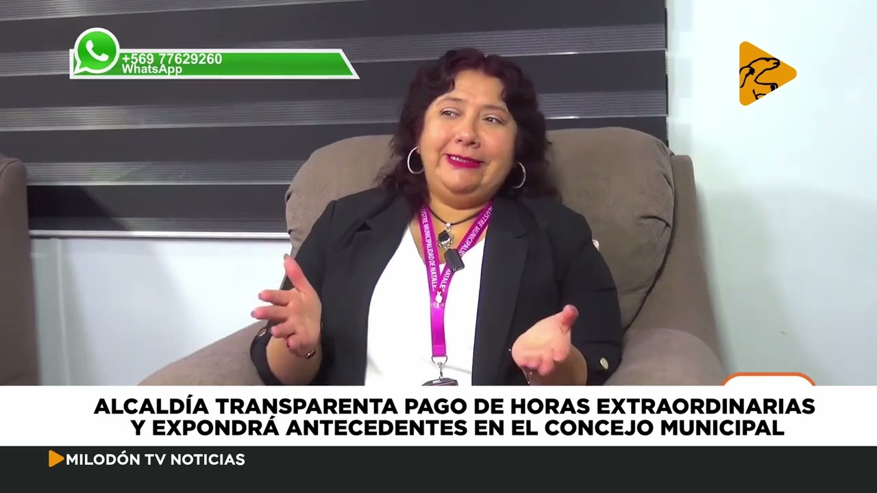 Alacaldesa Ana Mayorga Horas Extras Nota