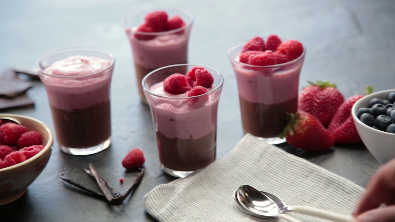 Chocolate Raspberry Parfait | Forks Over Knives