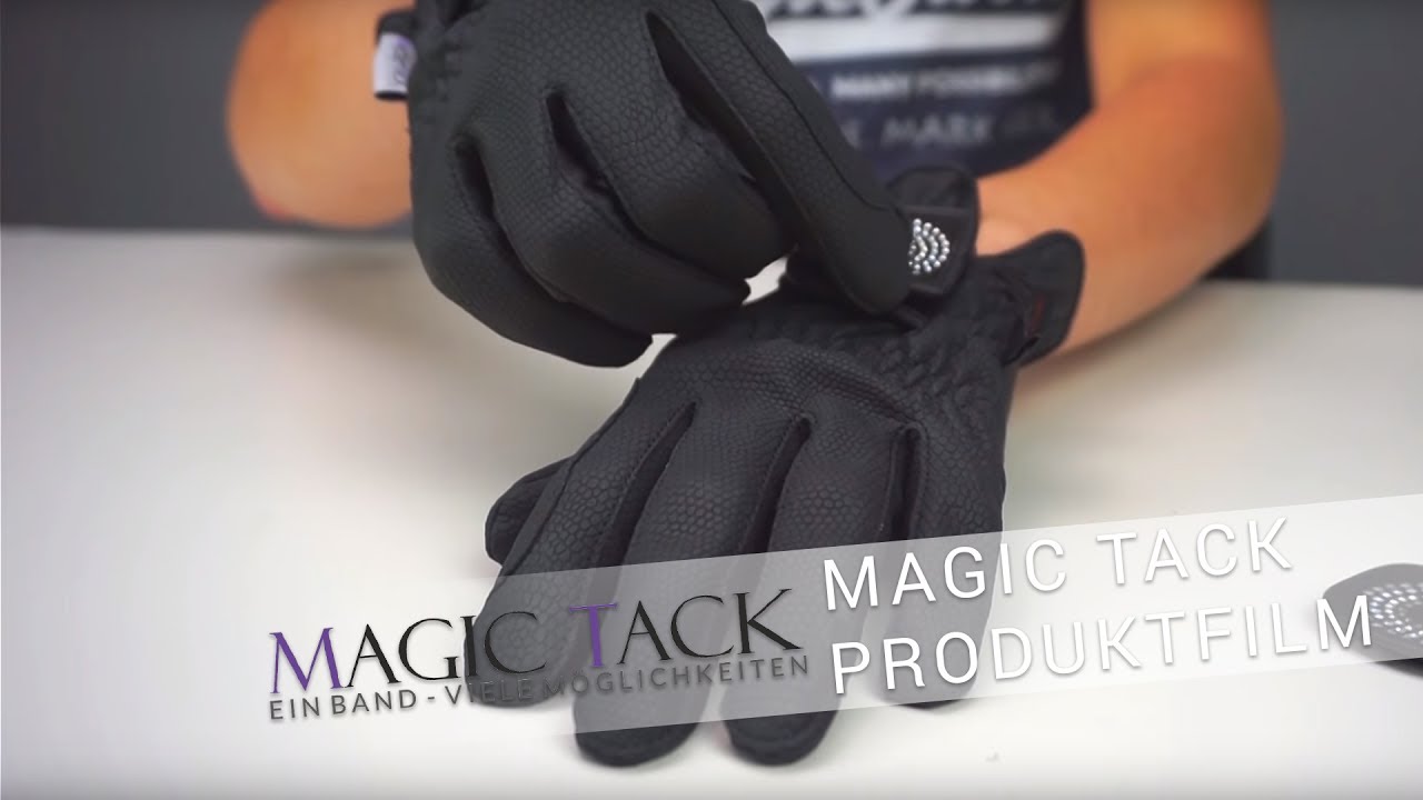 Magic Tack Handschuh mit austauschbarem Patch