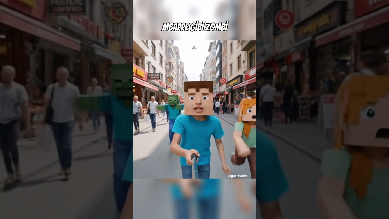 Zombiyi fenere alalım hemen! #minecraft #zombi