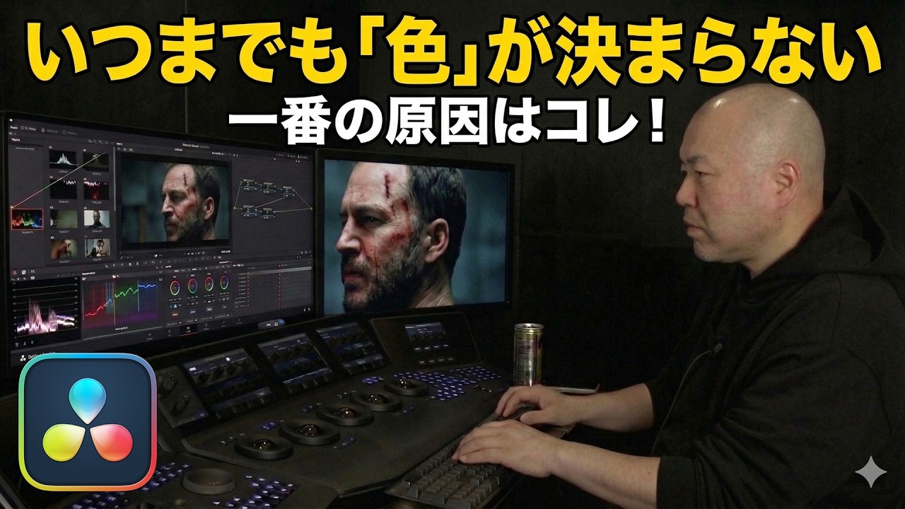 【重要】なぜあなたのカラグレは迷子になるのか？9割が陥る「明るさとコントラスト」の罠｜カラーグレーディング｜DaVinci Resolve
