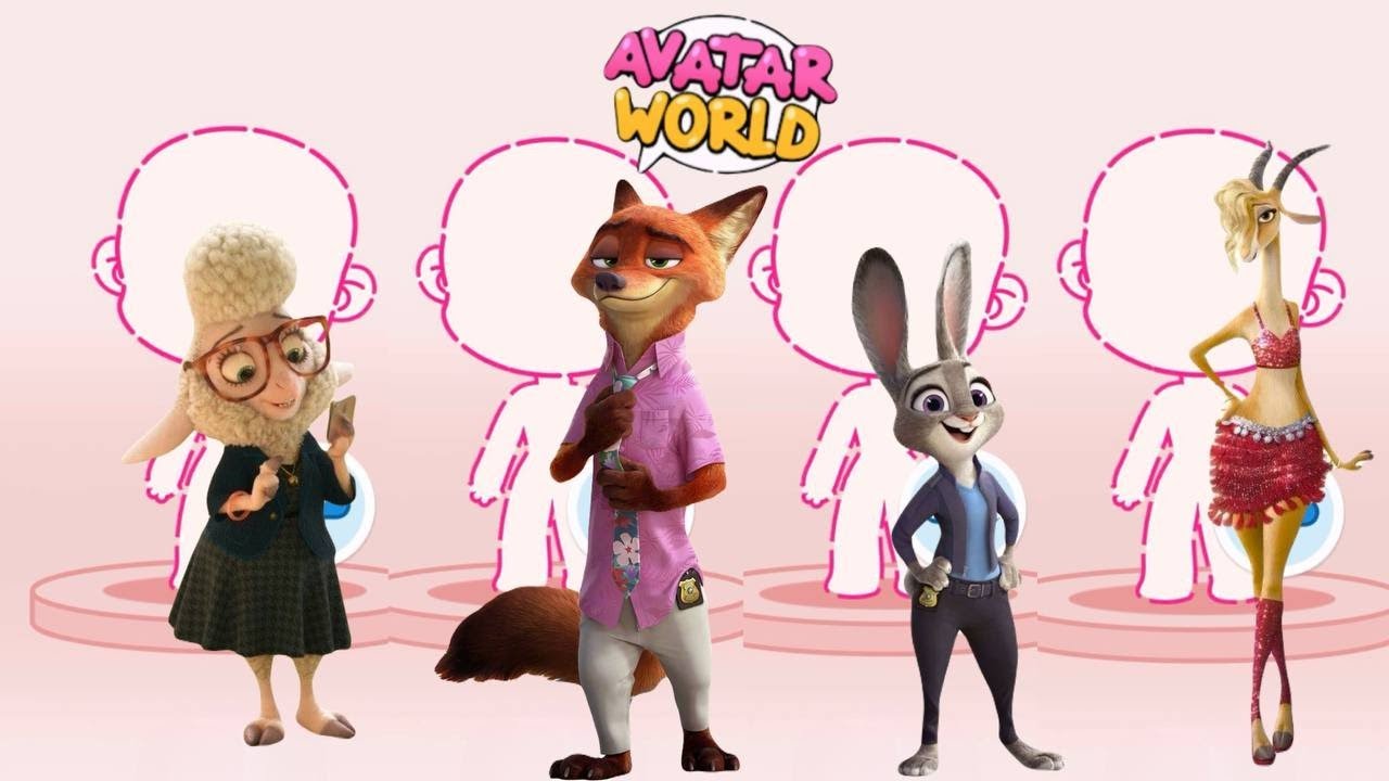 Creating Zootopia in Avatar World #avatarworld