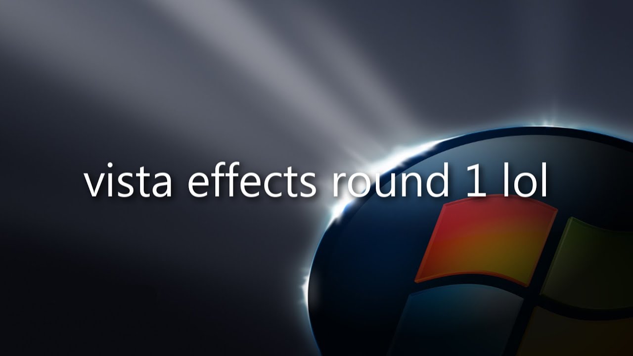 Windows Vista Logo Animation (1080p) Effects Round 1 vs Myself and Everyone (1/25)