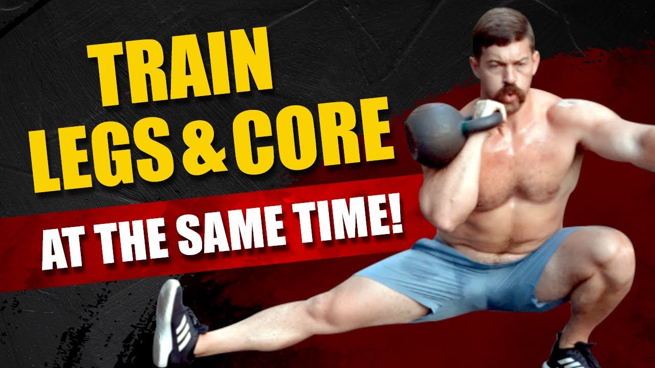 Build BIGGER Legs and STRONGER Core With This Kettlebell Routine | Coach MANdler