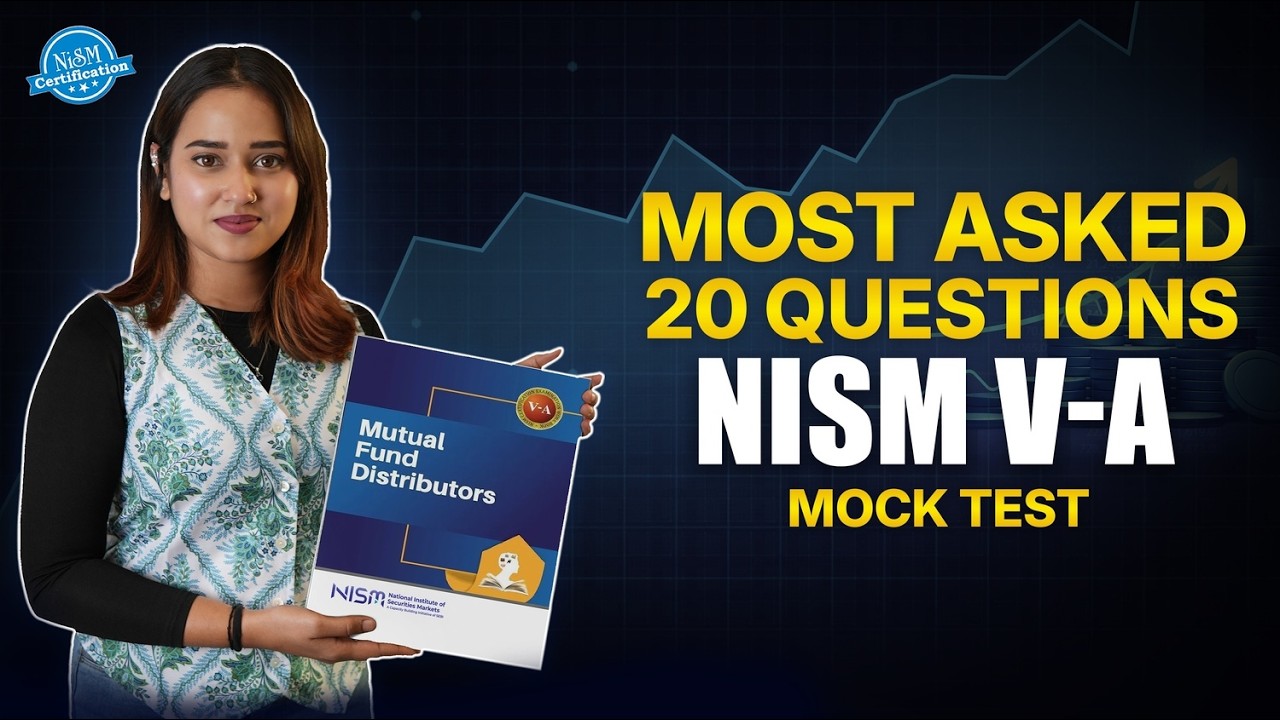 Most Asked 20 Questions NISM V-A | Top 20 Questions NISM 5 A Mock Test | 2026 | NISM Zlearn