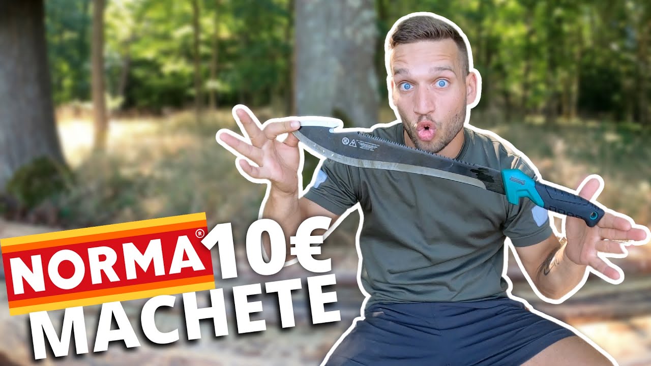 Was taugt die 10€ Discounter Machete 🤔 | Besser als gedacht ?! | Gear Test | survyve
