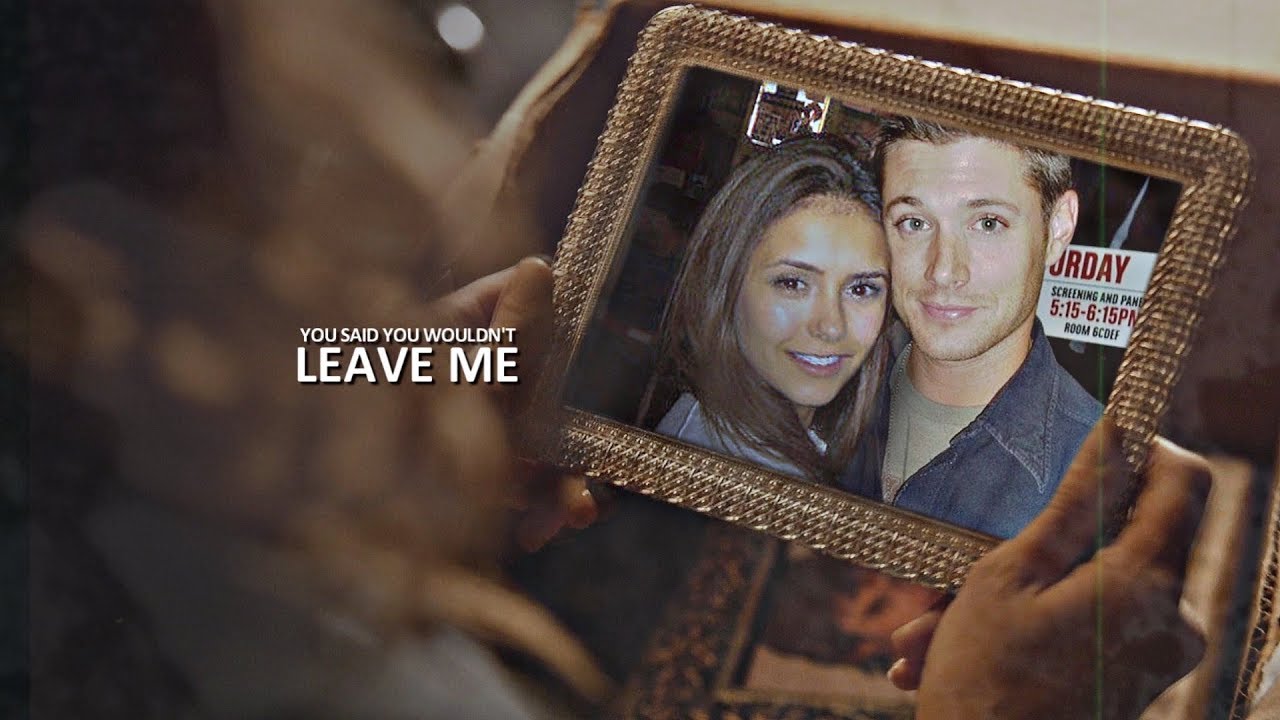 You said you wouldn't leave me.