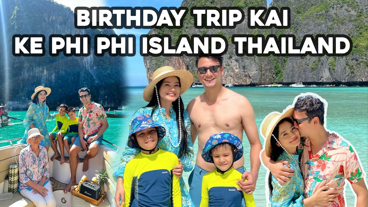 HAMPIR GAGAL, ULTAH KAI KE-6 DI PHI PHI ISLAND THAILAND. ISLAND HOPPING