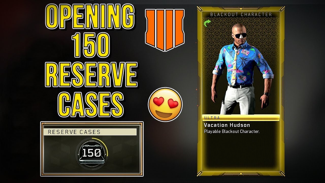 OPENING 150 RESERVE CASES (BO4 RESERVE CASE SHOWCASE #1)