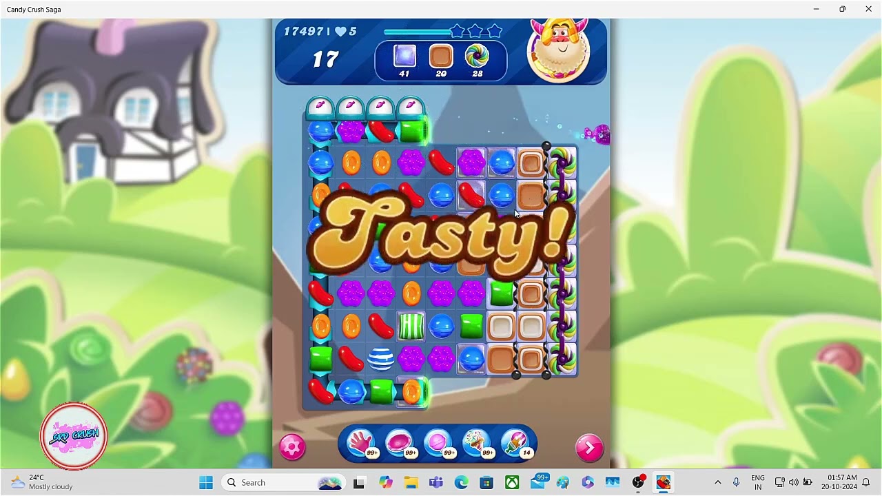 Candy Crush Saga Level 17497