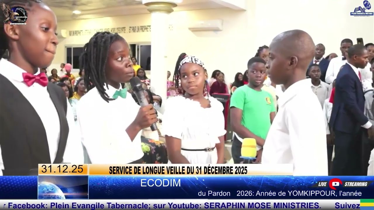 Prestation ECODIM du Plein Evangile Tabernacle de Libreville