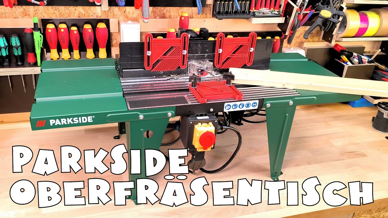 PARKSIDE® Oberfräsentisch POF 1200 E4 Tisch für Oberfräse